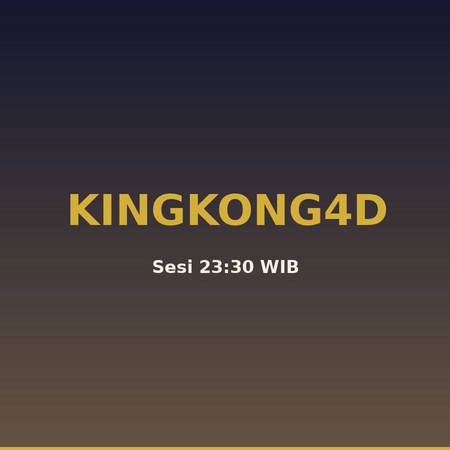 Keluaran Kingkong4d Angka Main 23 Hari Ini 30 September (64037)